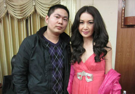 广州开丰与明星合影